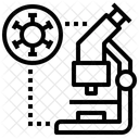 Investigacion Virus Coronavirus Icono