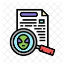 Investigacion Extraterrestre Historia Extraterrestre Descubrimiento Icono
