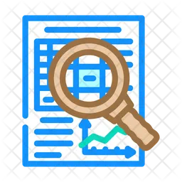 Investigación financiera  Icon