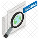 Investigacion Global Hallazgo Global Optimizacion Global Icono