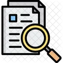 Investigacion Documento Busqueda Icono