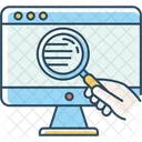 Investigador web  Icono