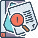 Investigation Inquiry Checkout Icon