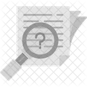 Investigation Inspection Oversight Icon