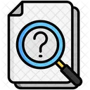 Investigation Research Evidence Icon