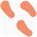 Investigation Footprint  Icon
