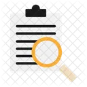 Research Evidence Analysis Icon