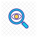 Investigation With Magnifier Icon
