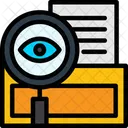 Investigative Journalism In Depth Reporting Deep Investigation Icon
