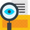 Investigative Journalism In Depth Reporting Deep Investigation Icon