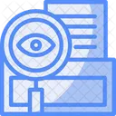 Investigative Journalism In Depth Reporting Deep Investigation Icon