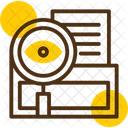 Investigative Journalism In Depth Reporting Deep Investigation Icon
