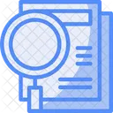 Investigative Report In Depth Inquiry Investigative Journalism Icon