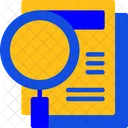 Investigative Report In Depth Inquiry Investigative Journalism Icon
