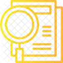 Investigative Report In Depth Inquiry Investigative Journalism Icon