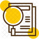 Investigative Report In Depth Inquiry Investigative Journalism Icon