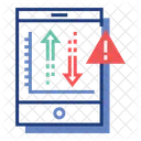 Investimento De Risco Aviso Grafico Icon