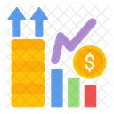 Grafico Negocios Investimento Ícone