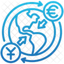 Estrangeiro Investimento Financas Ícone