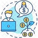 Investimento Investir Financeiro Ícone