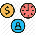Investimento Pessoal Investimento Em Dinheiro Investidor Financeiro Ícone