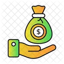 Investir Profiter Investissement Icône