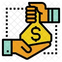 Cash Back Profit Icon