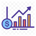 Investissement Finance Croissance Icône