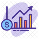 Investissement Finance Croissance Icône