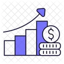 Croissance des investissements  Icône