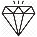 Diamant Investissement En Diamant Valeur Du Diamant Icône
