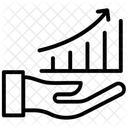 Graphique Dinvestissement Diagramme A Barres Diagramme A Barres Icône