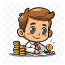 Argent Finance Affaires Icône