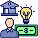 Investisseur Agent Immobilier Immobilier Icône