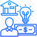 Investisseur Agent Immobilier Immobilier Icône