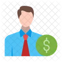 Investisseur Finance Entreprise Icône