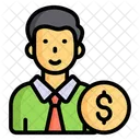 Investor Financier Entrepreneur Icône