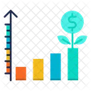 Investitionen Finanzen Grafik Symbol