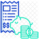 Investitionsrechnung  Symbol