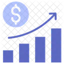 Investitionen erhöhen  Symbol