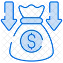 Anlageverlust  Symbol