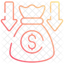 Anlageverlust  Symbol