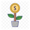 Financial Growth Business Icon