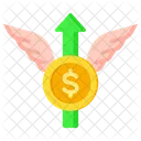 Investment Money Angel Icon