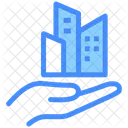 Investment Hands House Icon