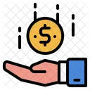 Business Coin Collect Icon