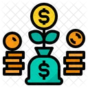 Coin Money Investment Icon