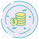 Coins Dollar Finance Icon
