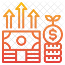 Growth Money Currency Icon