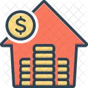 Investment Parsimony Currency Icon